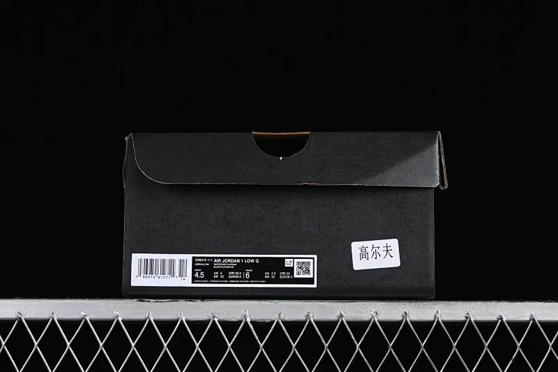 All categories Air Jordan Jordan series basketball shoes Air Jordan 1 Low G version pure original Air Jordan 1 Low Golf AJ1 Joe 1 new golf version raw rubber white DD9315-111